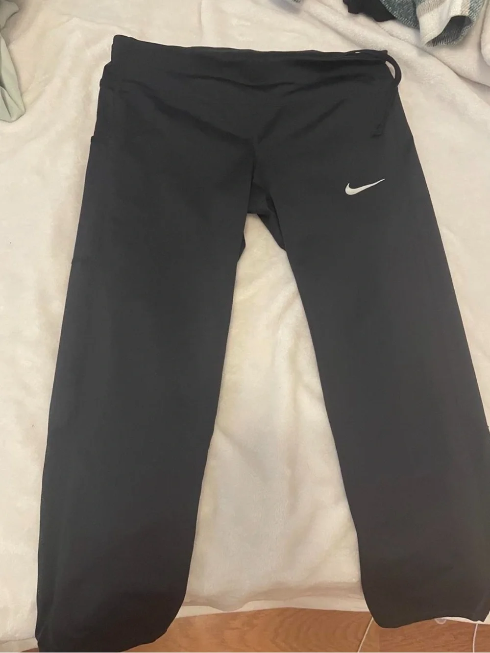 Nike Black Dri-Fit track pants